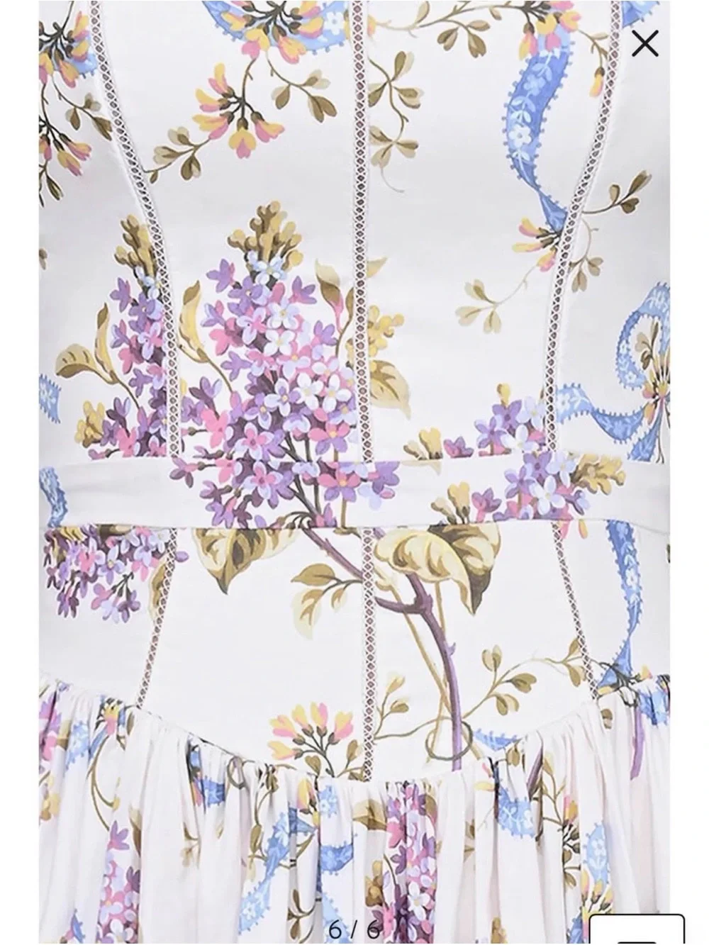 House of CB White Ysabella Dress